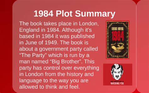 synopsis of 1984